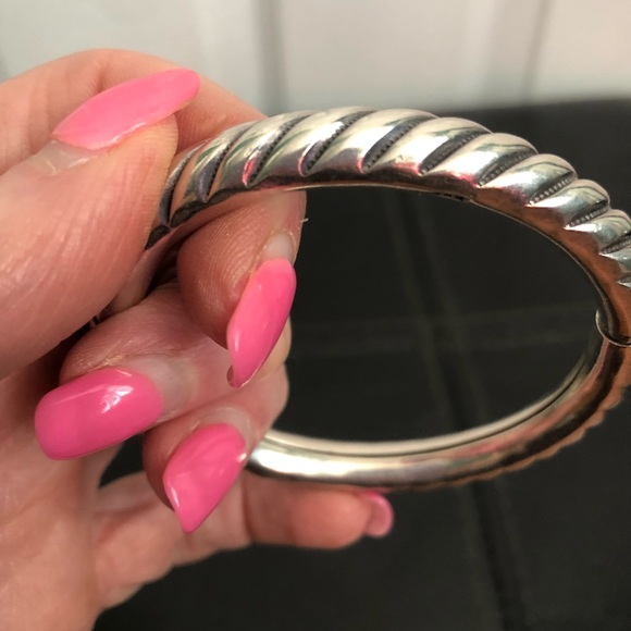 Jewelry - Sterling silver 925  Cable rope twisted bracelet